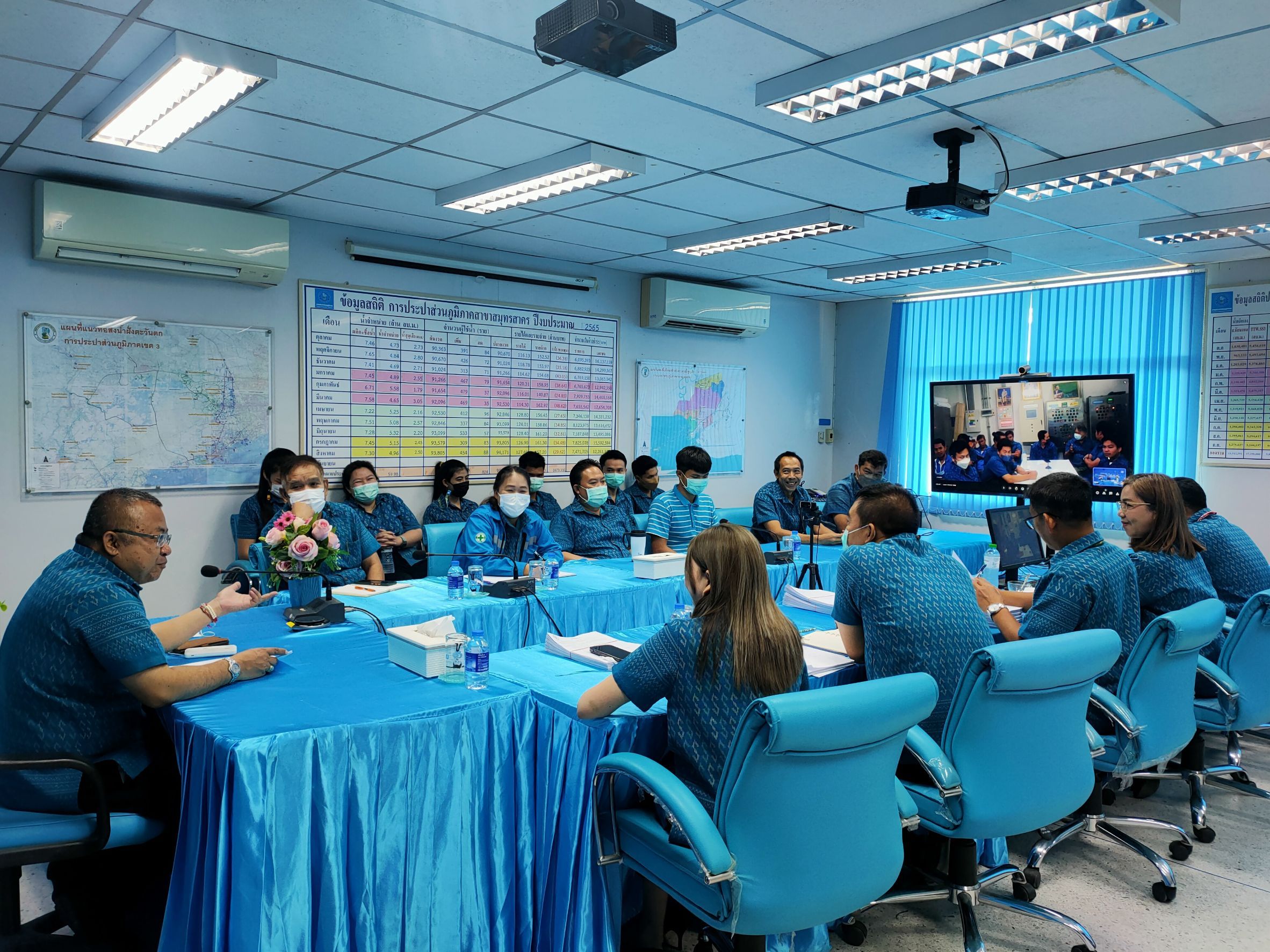 กปภ.สาขาสมุทรสาคร จัดกิจกรรมสนทนายามเช้า Morning Talk ประจำเดือนกุมภาพันธ์ 2566