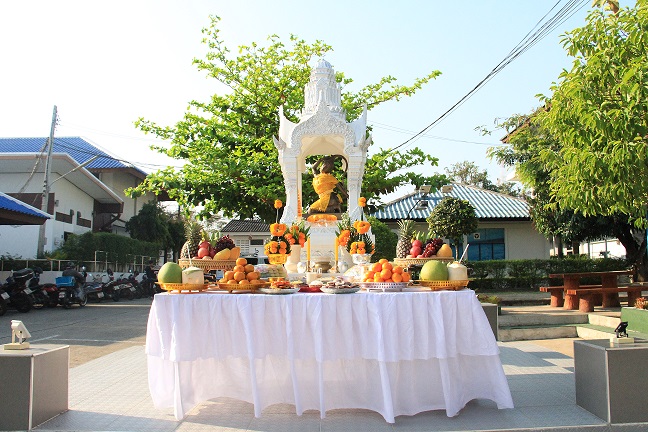กปภ.ข.6 จัดพิธีบวงสรวงพระแม่ธรณีฯ และพิธีสงฆ์ เนื่องในวันสถาปนา กปภ. ครบรอบ 44 ปี