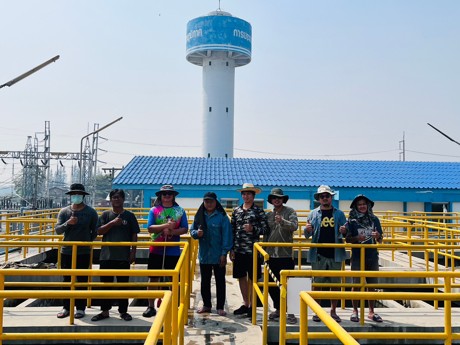กปภ.สาขาราชบุรี ดำเนินกิจกรรมโครงการน้ำสะอาด (WSP)  สถานีผลิตน้ำเขางู
