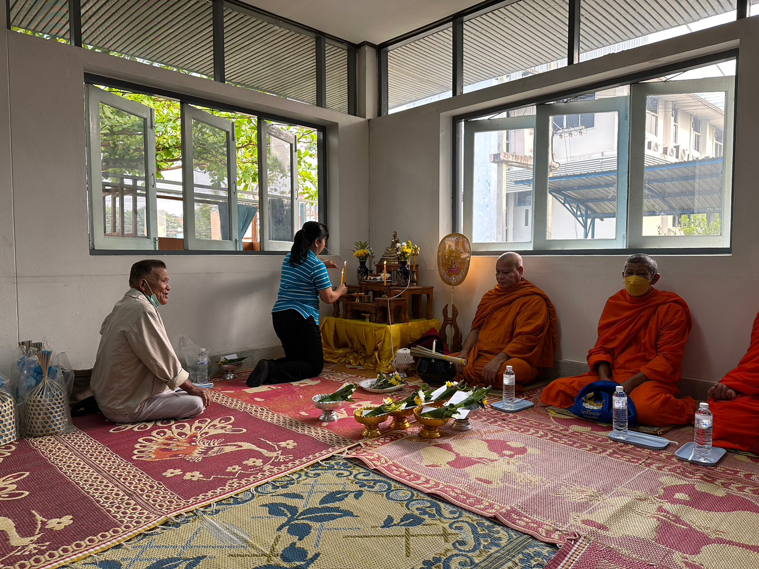 กปภ.สาขาเกาะคา จัดพิธีทำบุญสำนักงาน เนื่องในโอกาสครบรอบ 44 ปี