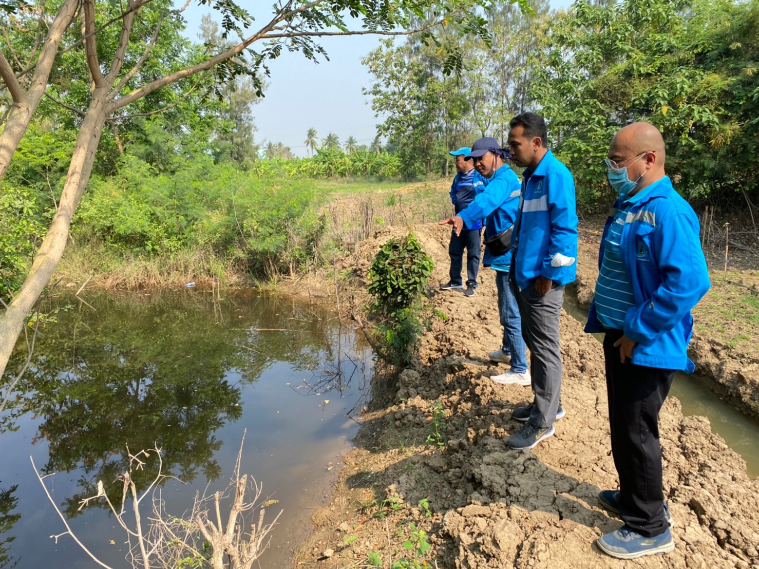 สำรวจหาท่อแตกท่อรั่วตามแผนลดน้ำสูญเสีย