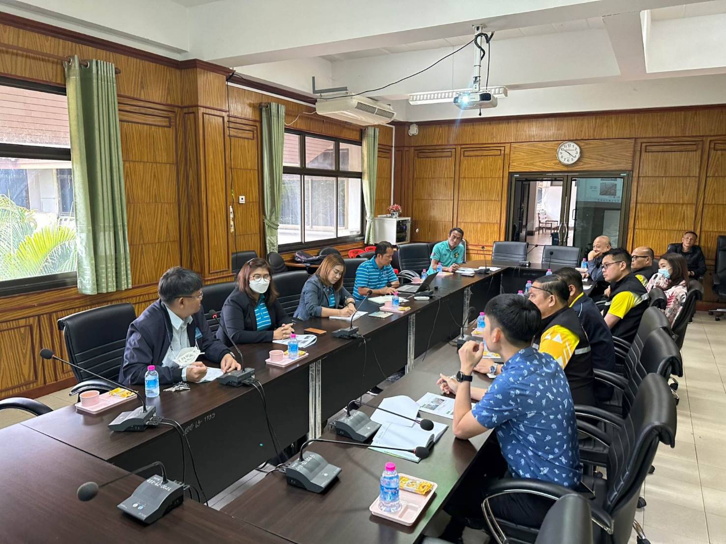 กปภ.ข.7 ร่วมประชุมหารือแนวทางการพัฒนาและบริหารจัดการระบบผลิตน้ำประปาของเทศบาลเมืองท่าบ่อ อ.ท่าบ่อ จ.หนองคาย