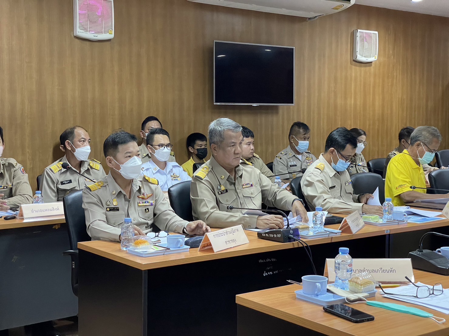 กปภ.สาขาขลุง เข้าร่วมประชุมเพื่อติดตามและประเมินสถานการณ์ภัยแล้งในพื้นที่จังหวัดจันทบุรี ณ ศาลากลางจังหวัดจันทบุรี