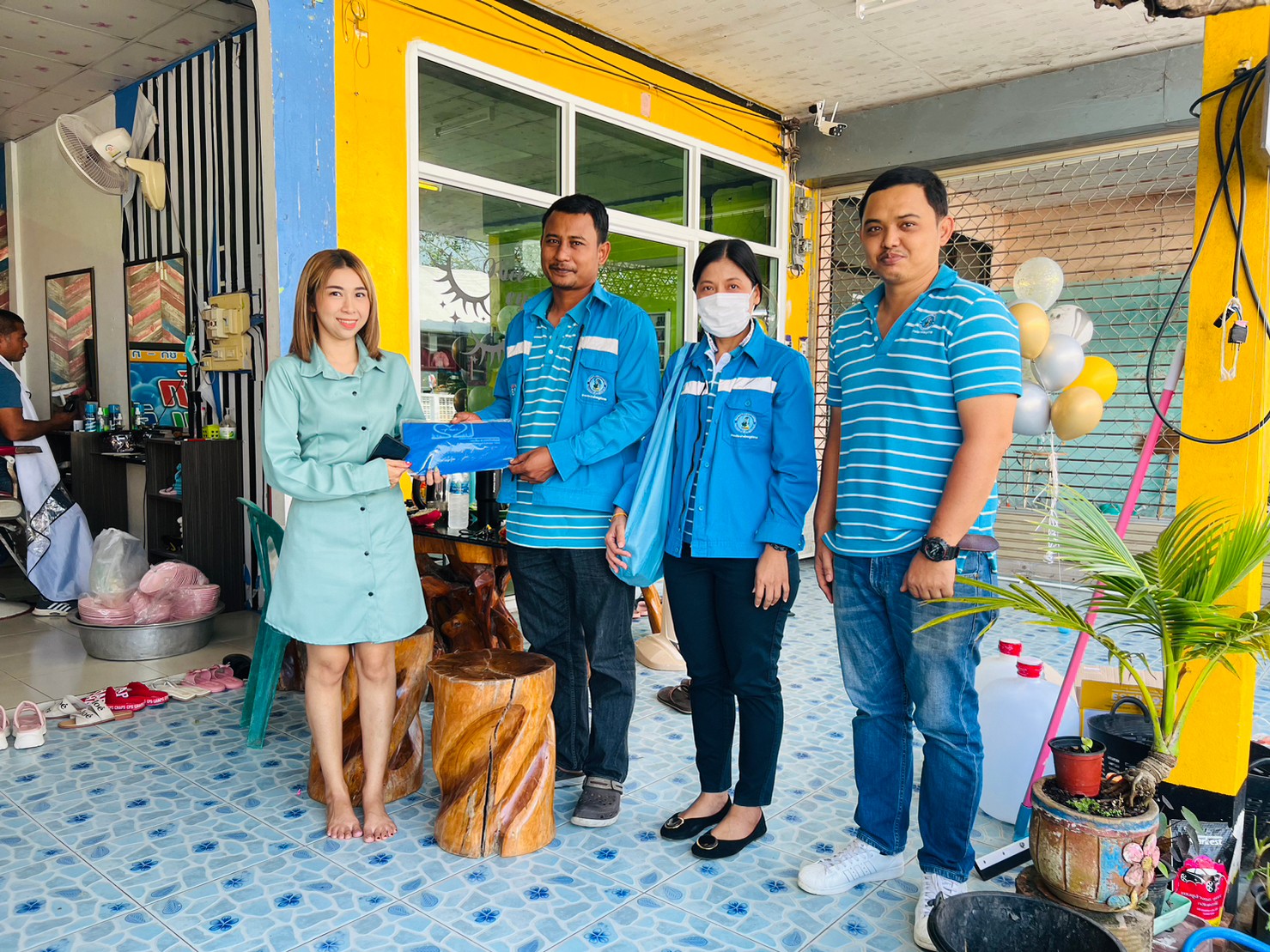 การประปาส่วนภูมิภาคสาขาคลองท่อม จัดกิจกรรมพิเศษประจำเดือนมีนาคม 2566 "เชิญชวนลูกค้าชำระค่าน้ำผ่านช่องทางออนไลน์