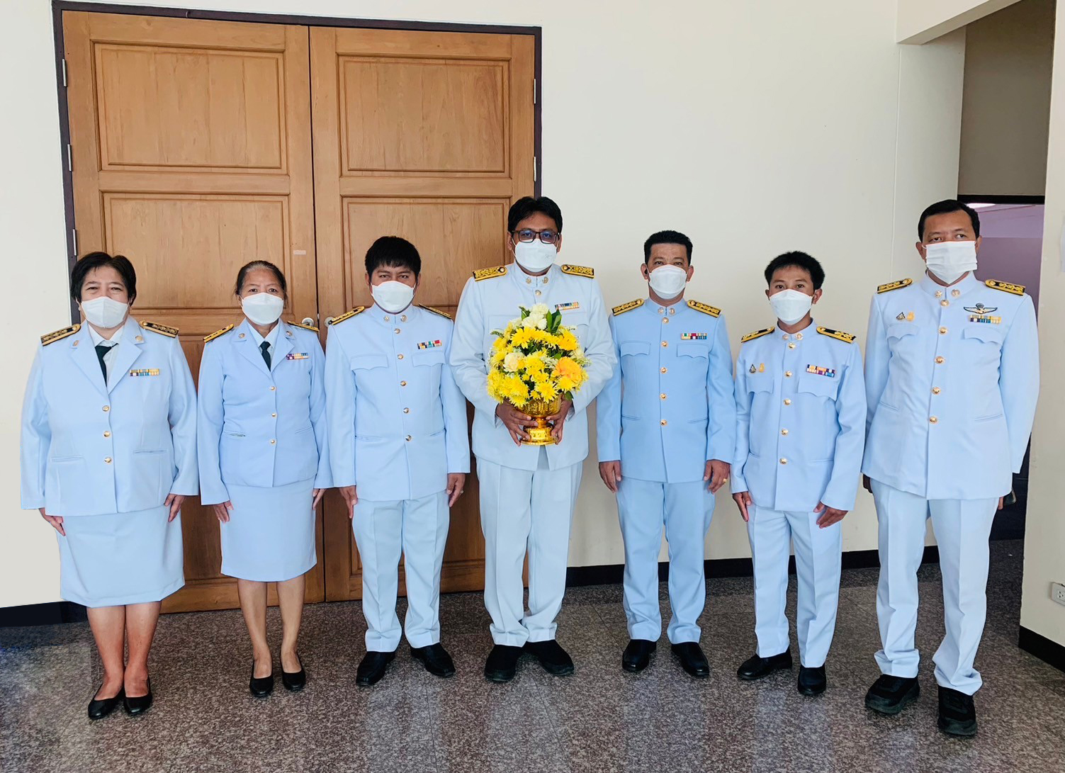 กปภ.สาขาธัญบุรี เข้าร่วมพิธีถวายราชสักการะและถวายราชสดุดี เนื่องในวันพระบาทสมเด็จพระพุทธยอดฟ้าจุฬาโลกมหาราช และวันที่ระลึกมหาจักรีบรมราชวงศ์ 6 เมษายน 2566