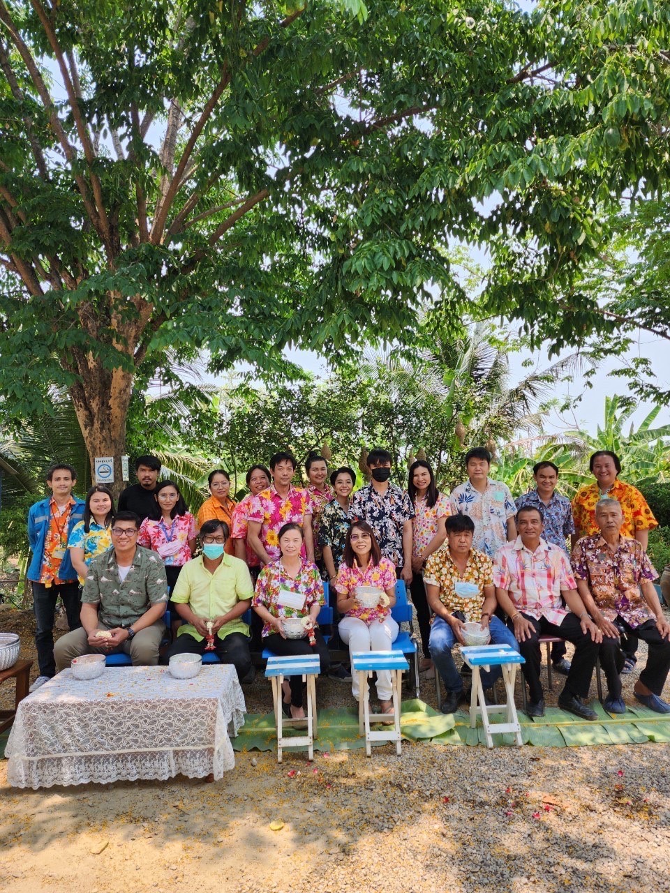 กปภ.สาขาราชบุรี จัดกิจกรรมสรงน้ำพระ และพระแม่ธรณี พร้อมรดน้ำดำหัวผู้ใหญ่ สืบสานประเพณีสงกรานต์ ประจำปี 2566