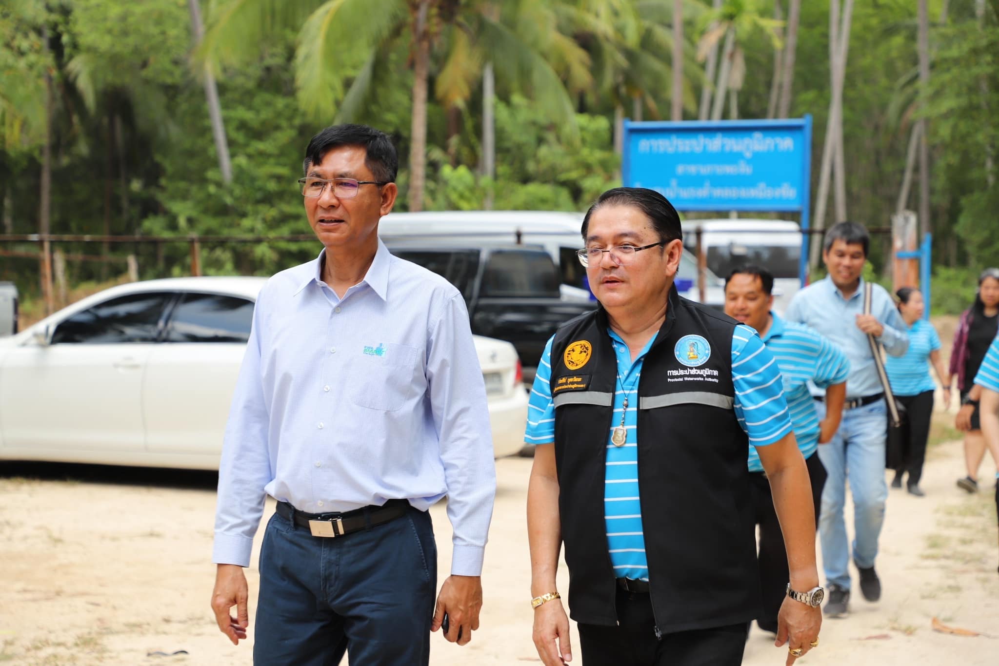 รปก.5 ร่วมกับ ผอ.กปภ.ข.4  ลงพื้นที่ตรวจเยี่ยม กปภ.สาขาเกาะพะงัน