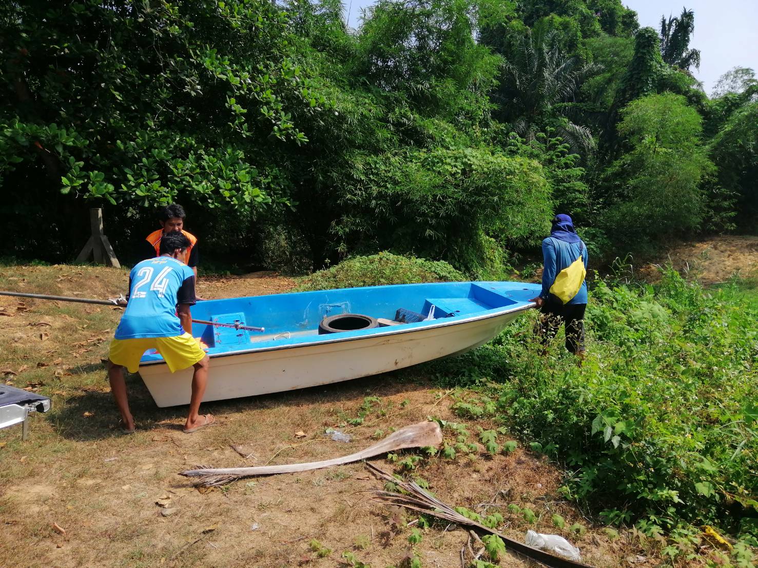 การประปาส่วนภูมิภาคสาขากระบี่ เตรียมความพร้อมรองรับสถานการณ์ภัยแล้ง เร่งดำเนินการสำรวจปริมาณน้ำดิบคลองกระบี่ใหญ่ เฝ้าติดตามปริมาณน้ำ