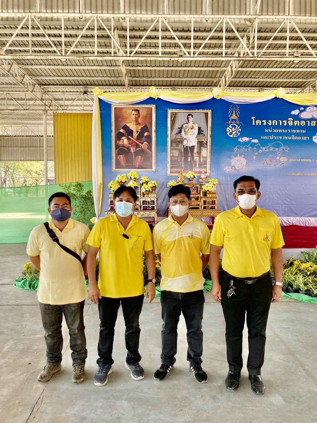 กปภ.สาขาคลองหลวง  ร่วมกิจกรรมจิตอาสา "เราทำความดี ด้วยหัวใจ" เนื่องในวันคล้ายวันสวรรคตสมเด็จพระนเรศวรมหาราช