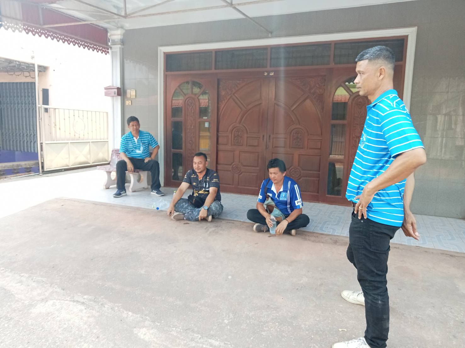 การประปาส่วนภูมิภาคสาขากาญจนดิษฐ์ เข้าตรวจสอบติดตามและแก้ไขปัญหา เรื่องการบริหารจัดการน้ำและการจ่ายน้ำให้พื้นที่บ้านบางสำโรง ท่าทองใหม่