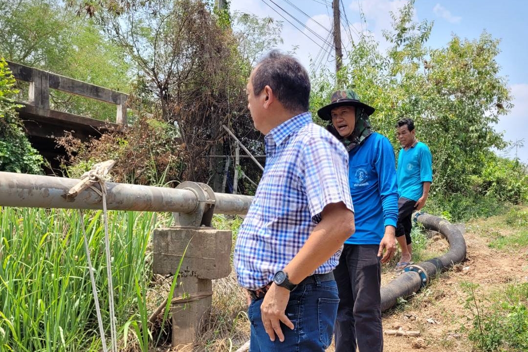 ผอ.กปภ.ข.6 ลงพื้นที่ติดตามการบริหารจัดการน้ำ กปภ.สาขาชัยภูมิ และสาขาจัตุรัส จ.ชัยภูมิ