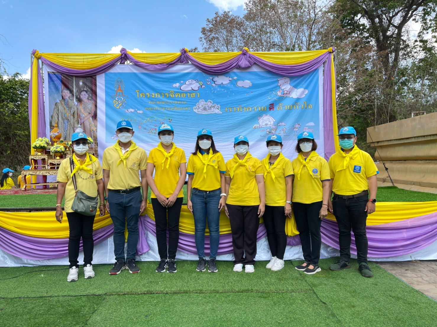 กปภ.สาขาราชบุรี ร่วมกิจกรรมจิตอาสาพัฒนา "โครงการจิตอาสาต้านภัยแล้ง ประจำปี 2566