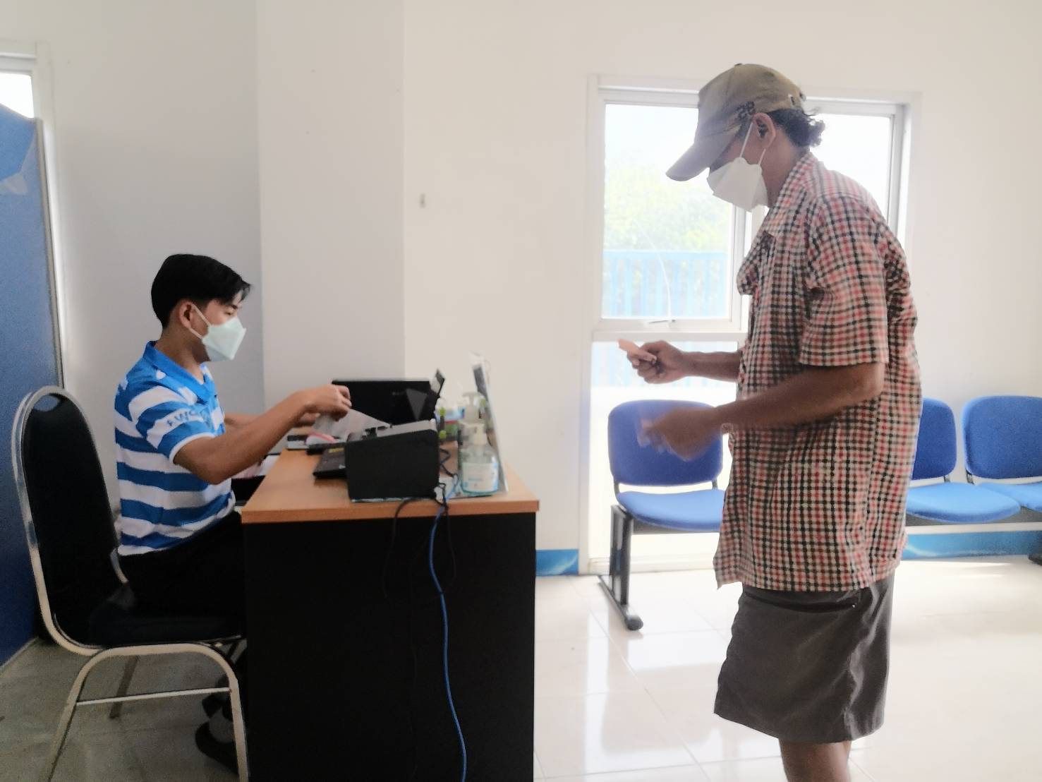 กปภ.สาขาภูเก็ต ลงพื้นที่รับชำระค่าน้ำประปานอกสถานที่ครั้งที่ 2 ประจำเดือน พฤษภาคม 2566 ณ สถานีผลิตน้ำบ้านบางโจ