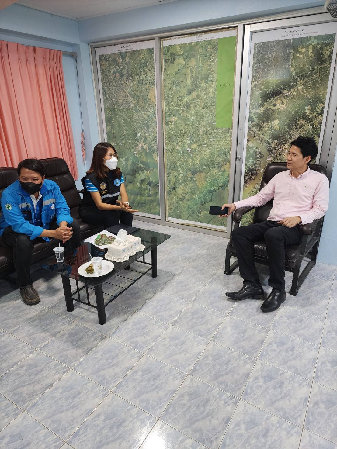 ปภ.สาขาราชบุรี  ลุยพบลูกค้ารายใหม่ตามแนวเส้นท่องานขยายเขตจ่ายน้ำใหม่  สร้างความประทับในการให้บริการ