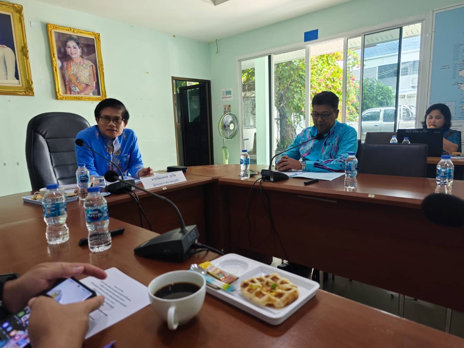 กปภ.สาขาภูเก็ต เข้าร่วมประชุมคณะทำงานด้านการเปลี่ยนแปลงสภาพภูมิอากาศระดับจังหวัด จังหวัดภูเก็ต ครั้งที่ 2/2566