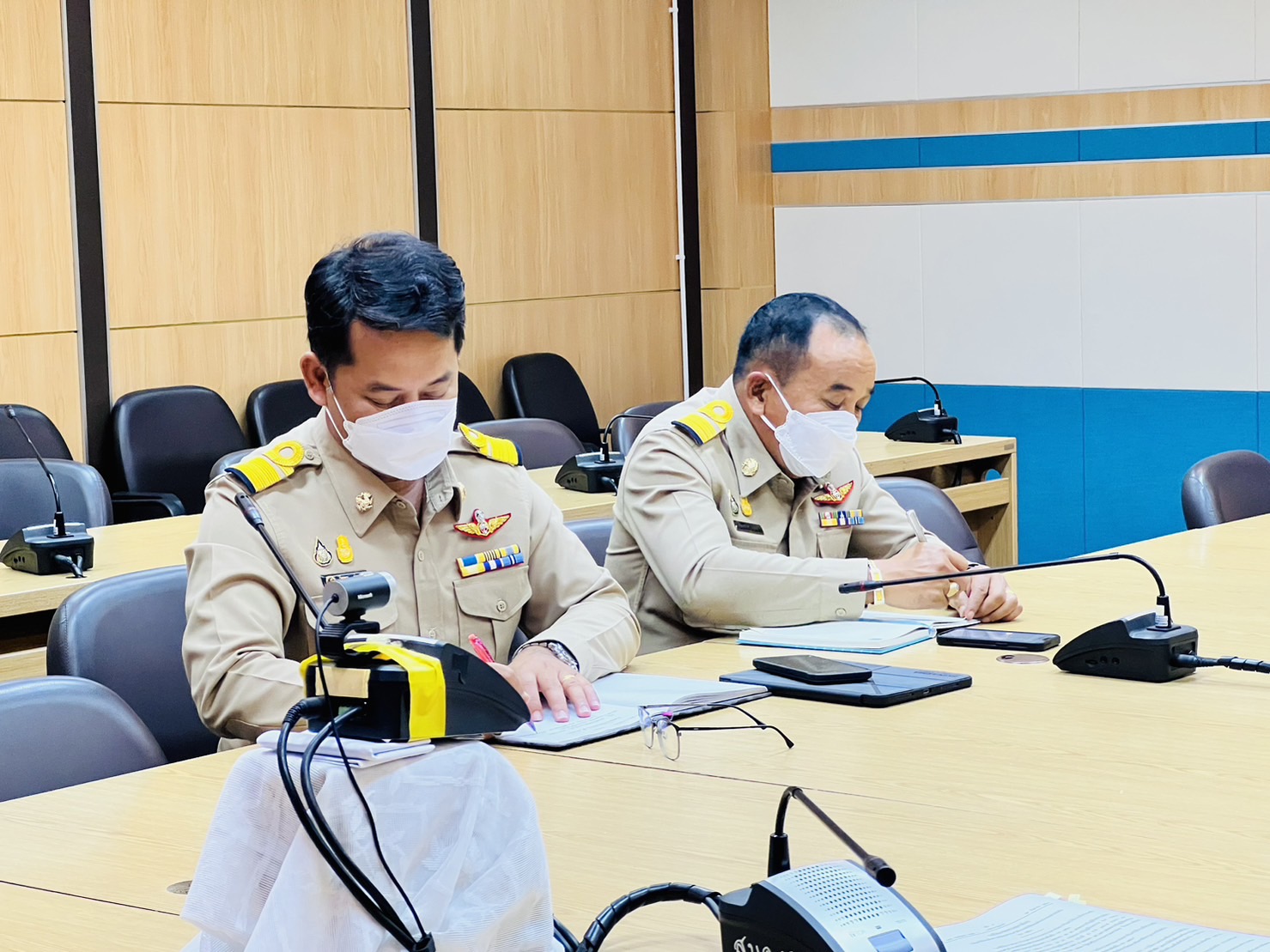 การประปาส่วนภูมิภาคสาขาชุมพร เข้าร่วมประชุมร่วมกับจังหวัดชุมพรเกี่ยวกับการป้องกันและแก้ปัญหาภัยแล้ง