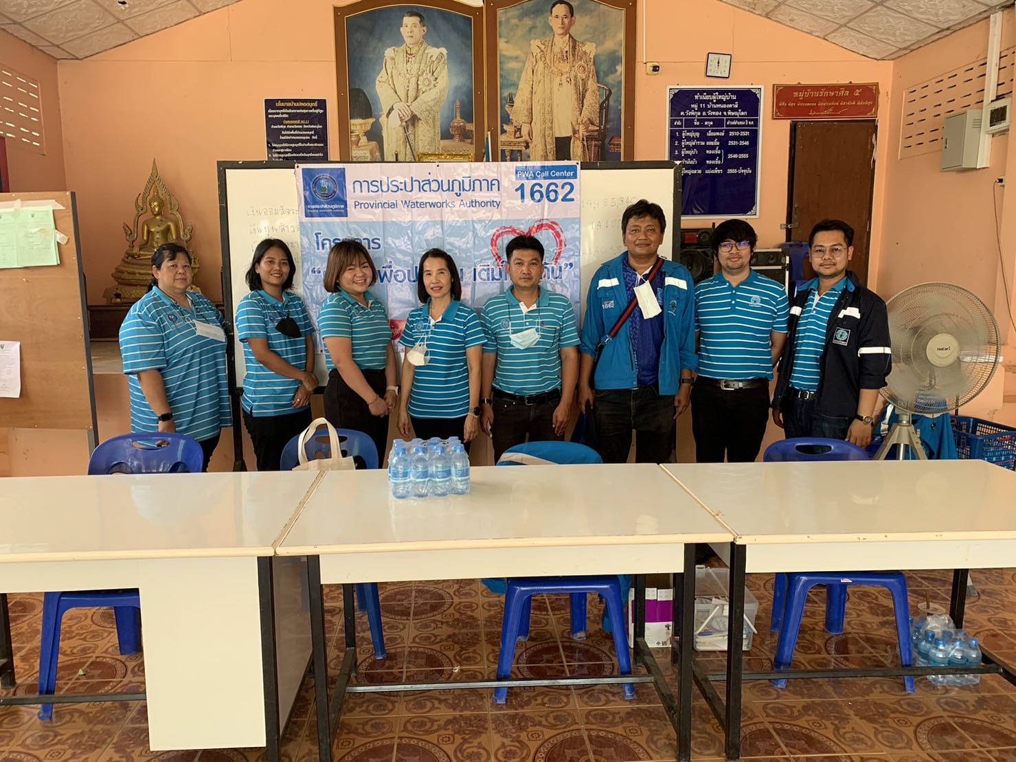 กปภ.สาขาพิษณุโลก  ออกหน่วยบริการรับคำร้องติดตั้งมาตรวัดน้ำรายใหม่