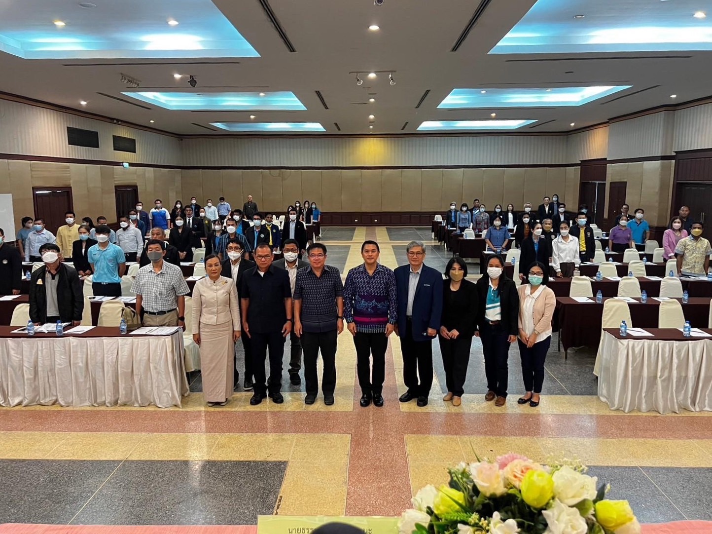 กปภ.สาขาสมุทรสงคราม ร่วมประชุมรับฟังความคิดเห็นต่อร่างวัตถุประสงค์และทิศทางการพัฒนาในอนาคตของกลุ่มจังหวัดภาคกลางตอนล่าง 2 (พ.ศ. 2566- 2570) ประจำปีงบประมาณ พ.ศ. 2568