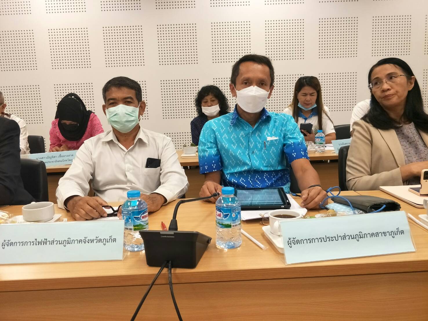 กปภ.สาขาภูเก็ต เข้าร่วมประชุมคณะกรรมการบริหารงานจังหวัดแบบบูรณาการจังหวัด (ก.บ.จ.ภูเก็ต) ครั้งที่ 4/ ปีงบประมาณ พ.ศ. 2566