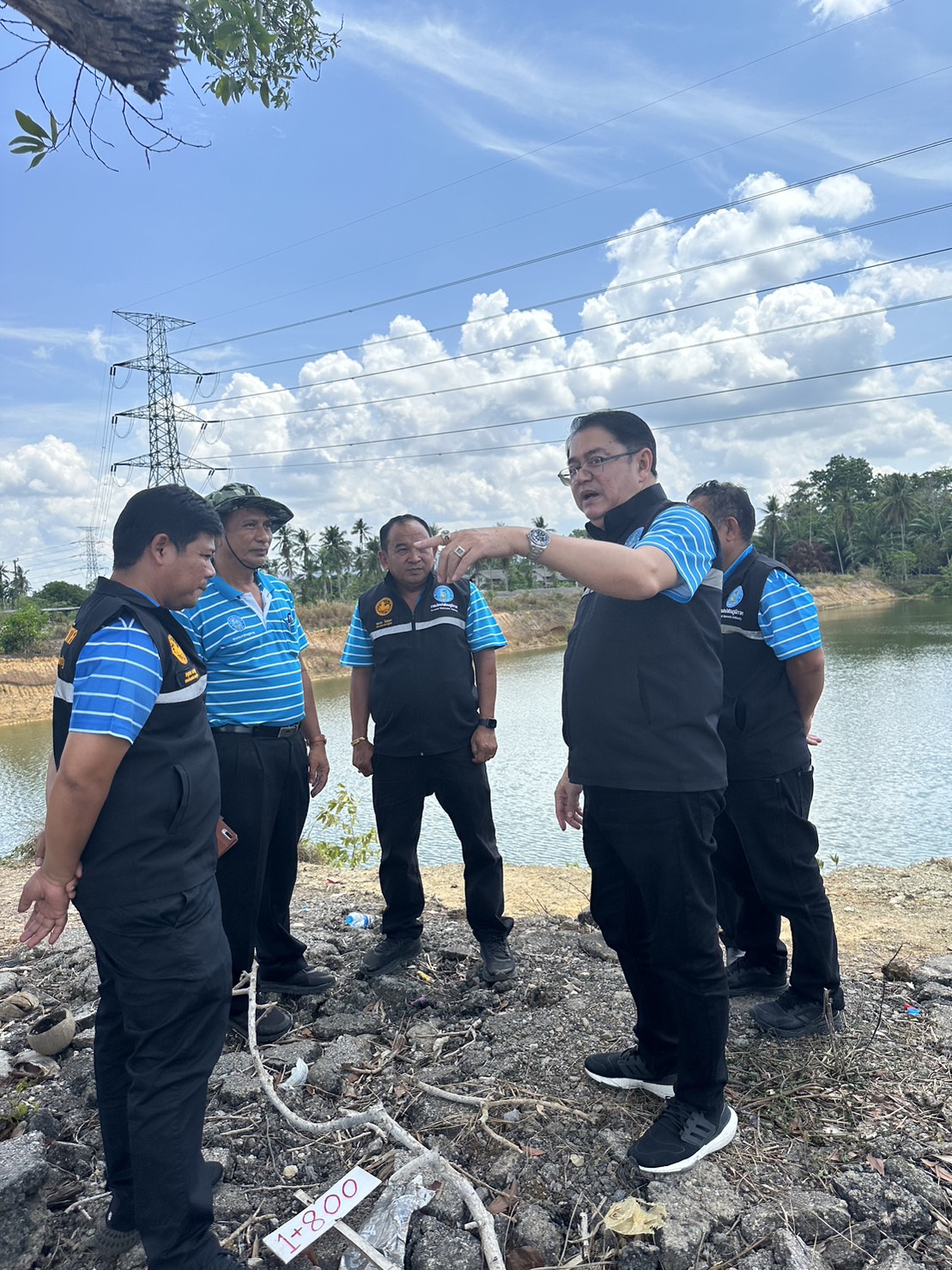 การประปาส่วนภูมิภาคเขต 4 ลงพื้นที่ ตรวจสอบแหล่งน้ำหน่วยบริการสวี ร่วมกับ กปภ.สาขาชุมพรและกปภ.สาขาหลังสวน