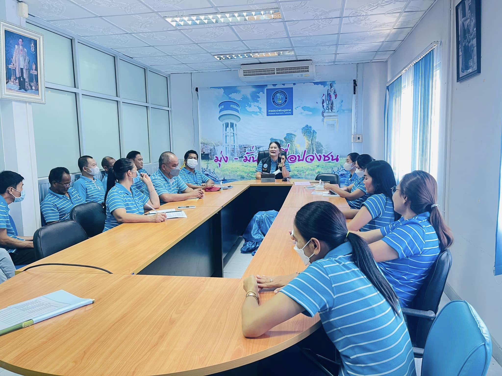 การประปาส่วนภูมิภาคสาขาแก้งคร้อ จัดกิจกรรมสนทนายามเช้า (Morning Talk) ครั้งที่ 9/2566 ประจำเดือนมิถุนายน