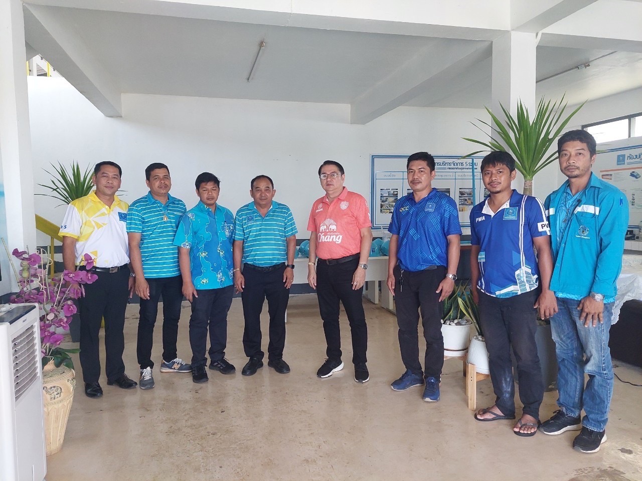 การประปาส่วนภูมิภาคเขต 4 ลงพื้นที่ ตรวจความเรียบร้อยเพื่อเตรียมความพร้อมรับการตรวจประเมิน Thailand Kaizen  Award kaizen 2023