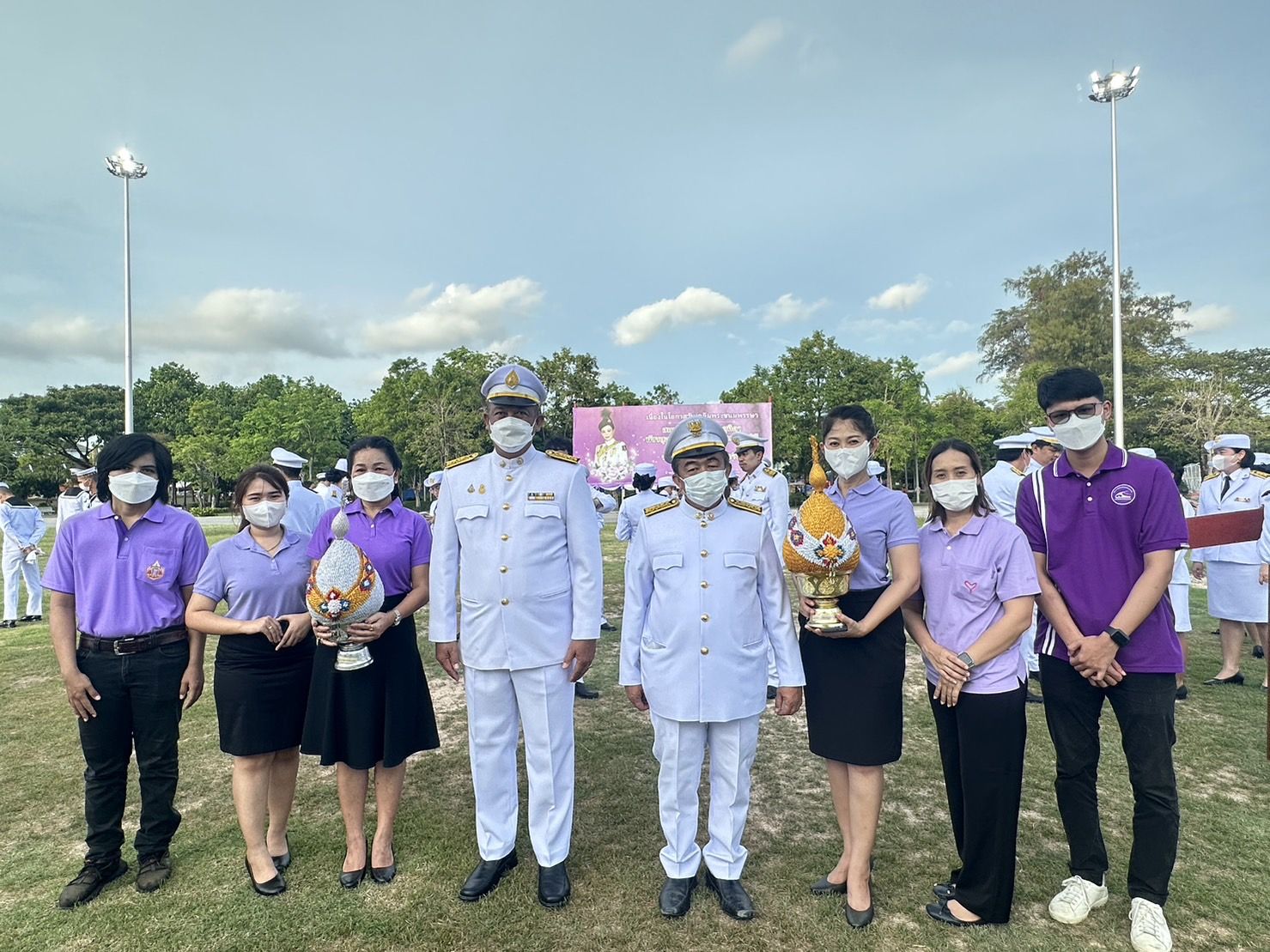 กปภ.สาขาระยอง ร่วมพิธีถวายเครื่องราชสักการะและวางพานพุ่ม และพิธีจุดเทียนถวายพระพรชัยมงคล เฉลิมพระเกียรติสมเด็จพระนางเจ้าฯ พระบรมราชินี เนื่องในโอกาสวันเฉลิมพระชนมพรรษา ๓ มิถุนายน ๒๕๖๖