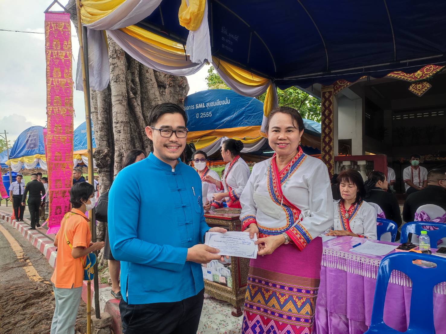 กปภ.สาขาเชียงใหม่ (ชั้นพิเศษ) เข้าร่วมพิธีทำบุญสืบชะตาเมืองเชียงใหม่ ประจำปี 2566