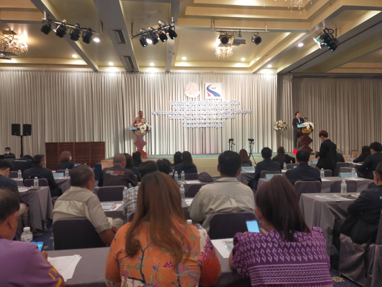 กปภ.สาขาภูเก็ต เข้าร่วมการประชุมรับฟังความคิดเห็นของประชาชน ครั้งที่ 3 (สรุปผลการศึกษาความเหมาะสมโครงการ) งานศึกษาความเหมาะสมทางด้านวิศวกรรม เศรษฐกิจ การเงิน และผลกระทบสิ่งแวดล้อม โครงการทางพิเศษสายเมืองใหม่-เกาะแก้ว-กะทู้ จังหวัดภูเก็ต