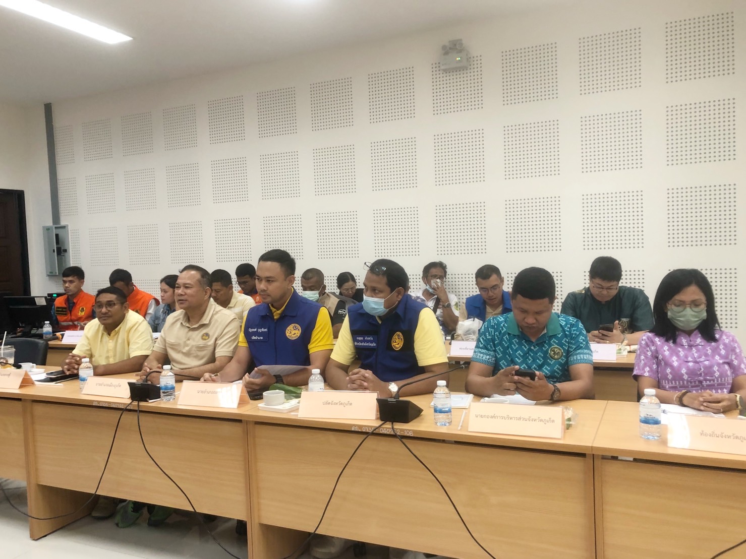 กปภ.สาขาภูเก็ต เข้าร่วมประชุมเตรียมความพร้อมเพื่อรองรับสถานการณ์อุทุกภัยในช่วงฤดูฝน ปี 2566