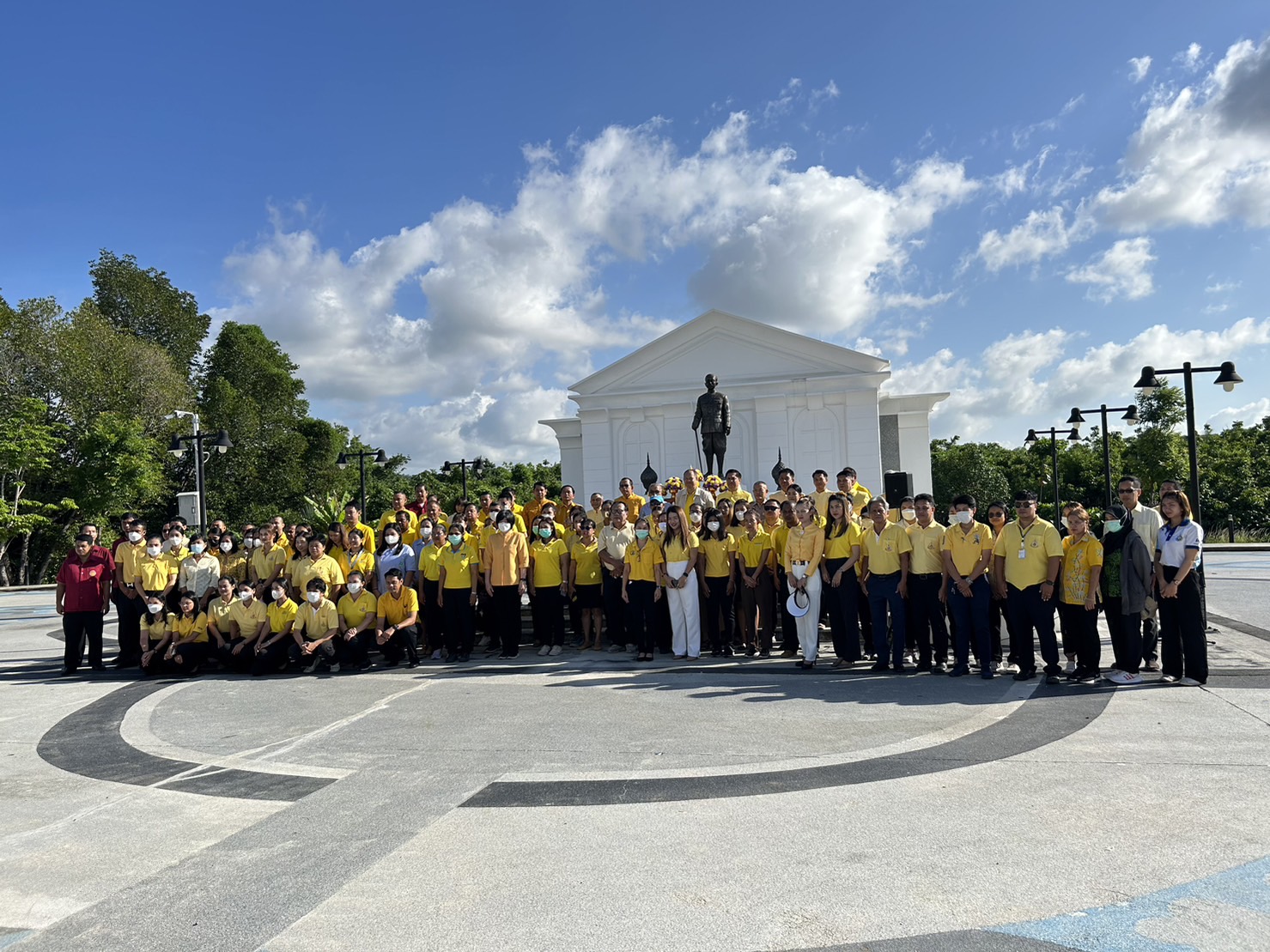 กปภ.สาขาภูเก็ต เข้าร่วมพิธีวางพานพุ่มถวายราชสักการะพระอนุสาวรีย์กรมพระยาดำรงราชานุภาพ