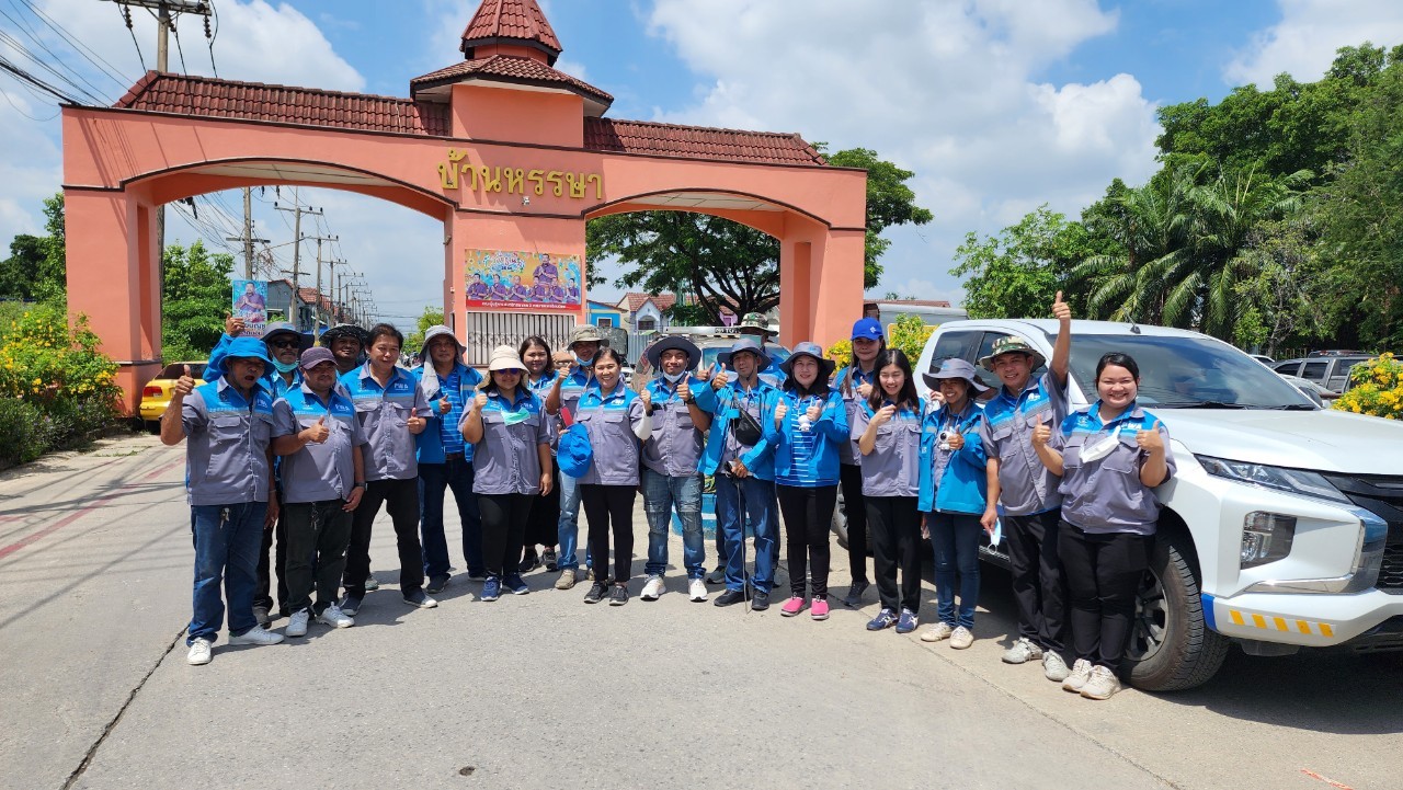 กปภ.สาขาอ้อมน้อย ลงพื้นที่ทำกิจกรรมลดน้ำสูญเสียเชิงรุก (ALC)