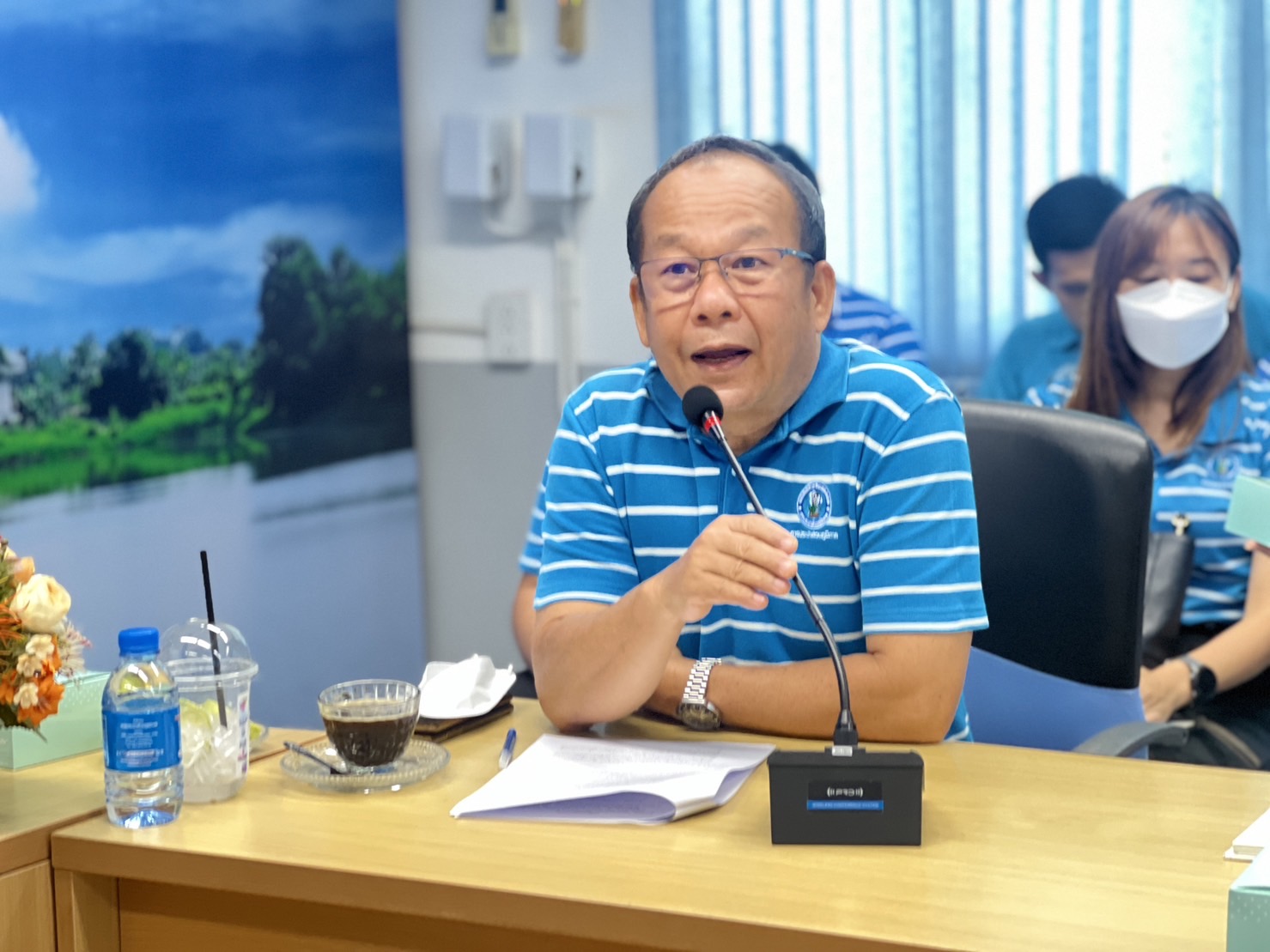 กปภ.สาขาสามพราน เข้าร่วมประชุมติดตามการดำเนินงานโครงการจัดการน้ำสะอาดและการบำรุงรักษาเชิงป้องกัน(WSP&PM) ภาคีเครือข่าย กปภ.สาขาสมุทรสาคร ครั้งที่ 2/2566