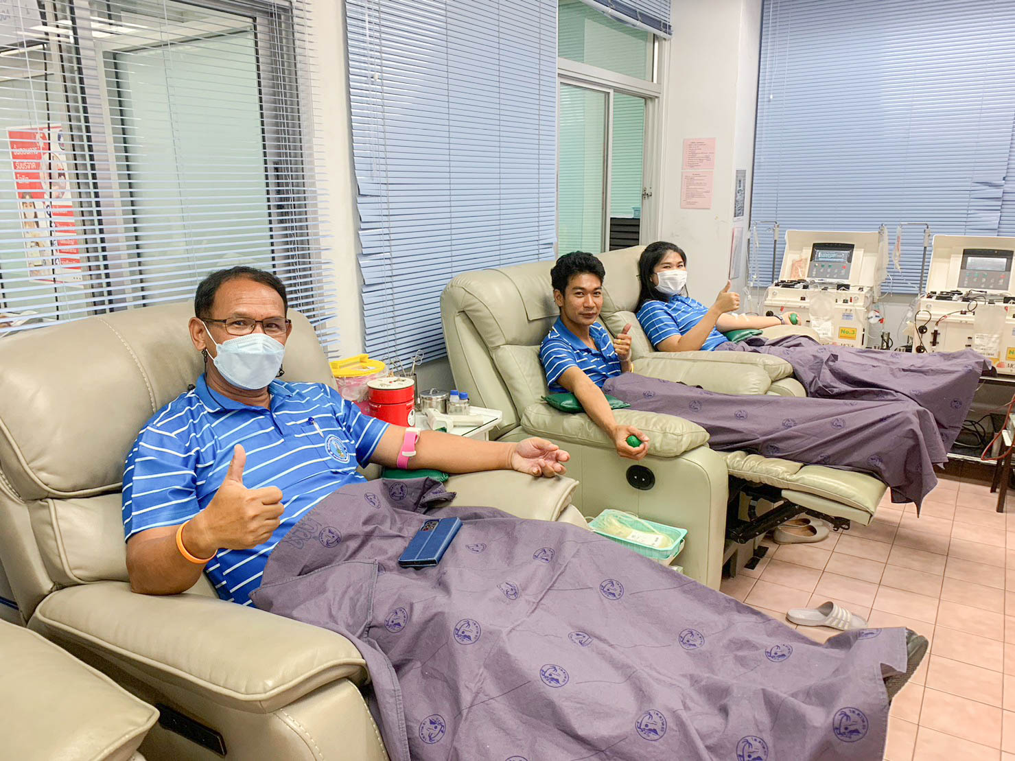 การประปาส่วนภูมิภาคสาขาตราด ร่วมบริจาคโลหิตถวายเป็นพระราชกุศล สมเด็จพระสังฆราชฯ