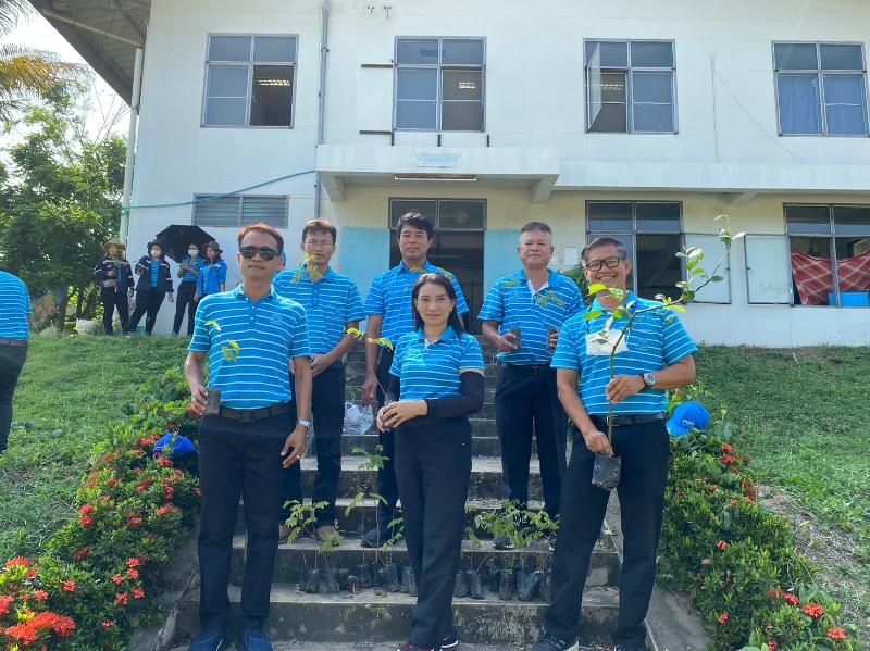 กปภ.สาขาศรีสะเกษจัดกิจกรรมวันต้นไม้ประจำปีของชาติ พ.ศ. 2566