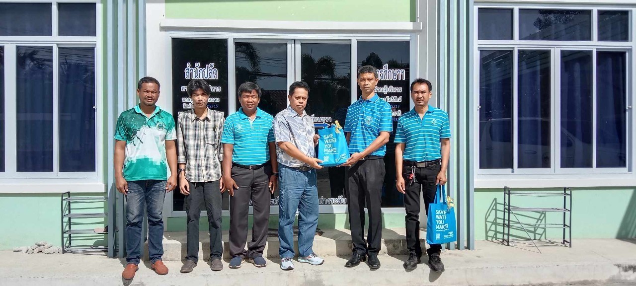 การประปาส่วนภูมิภาคสาขากาญจนดิษฐ์จัดโครงการ  "กปภ.-อปท.เพื่อปวงชน" ประจำปี 2566 ณ องค์การบริหารส่วนตำบลคลองสระ ตำบลคลองสระอำเภอกาญจนดิษฐ์ จังหวัดสุราษฎร์ธานี