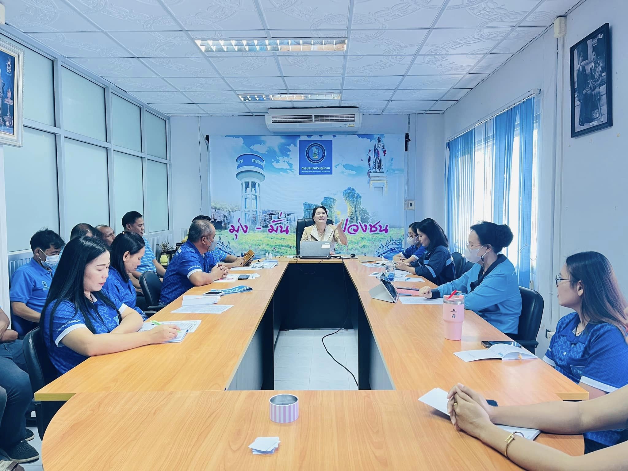 การประปาส่วนภูมิภาคสาขาแก้งคร้อ จัดกิจกรรมสนทนายามเช้า (Morning Talk) ครั้งที่ 10/2566 ประจำเดือนกรกฎาคม 2566