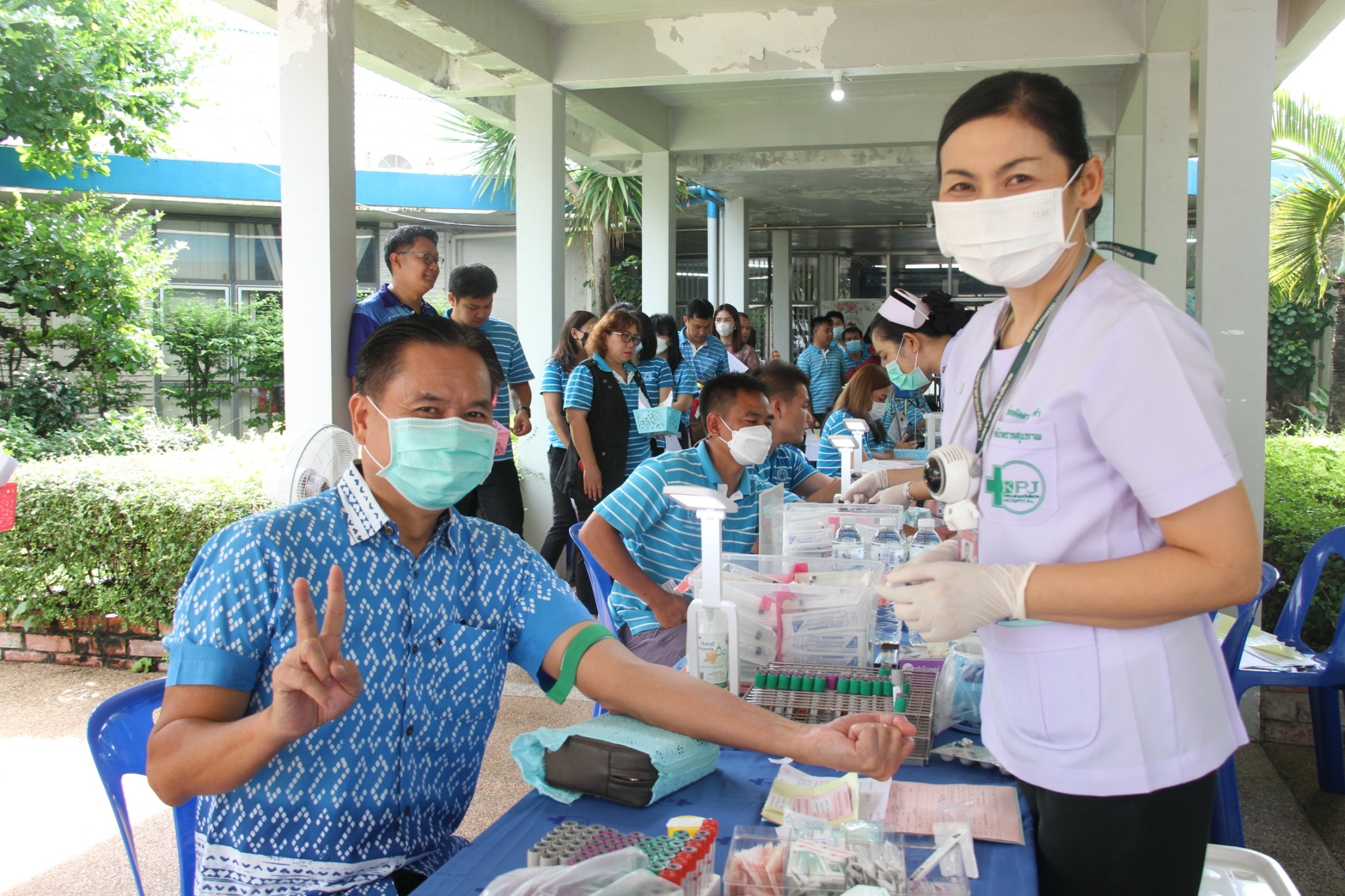 กปภ.ข.7 ร่วมกิจกรรม ตรวจสุขภาพประจำปี 2566