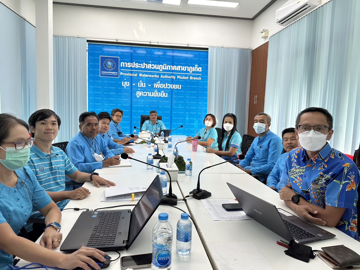 กปภ.สาขาภูเก็ต จัดกิจกรรมสนทนายามเช้า (Morning Talk) ครั้งที่ 10/2566 ประจำเดือน กรกฎาคม 2566