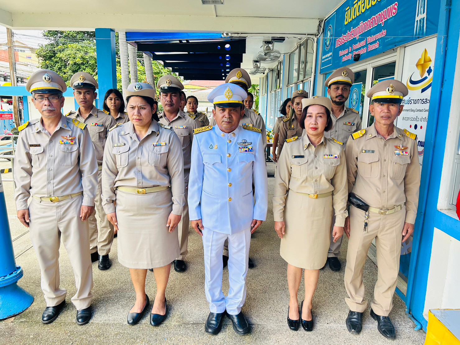 การประปาส่วนภูมิภาคสาขาชุมพร ร่วมพิธีถวายสัตย์ปฏิญาณเพื่อเป็นข้าราชการที่ดีและพลังของแผ่นดิน เนื่องในโอกาสวันเฉลิมพระชนมพรรษาพระบาทสมเด็จพระเจ้าอยู่หัว ณ สำนักงานการประปาส่วนภูมิภาคสาขาชุมพร