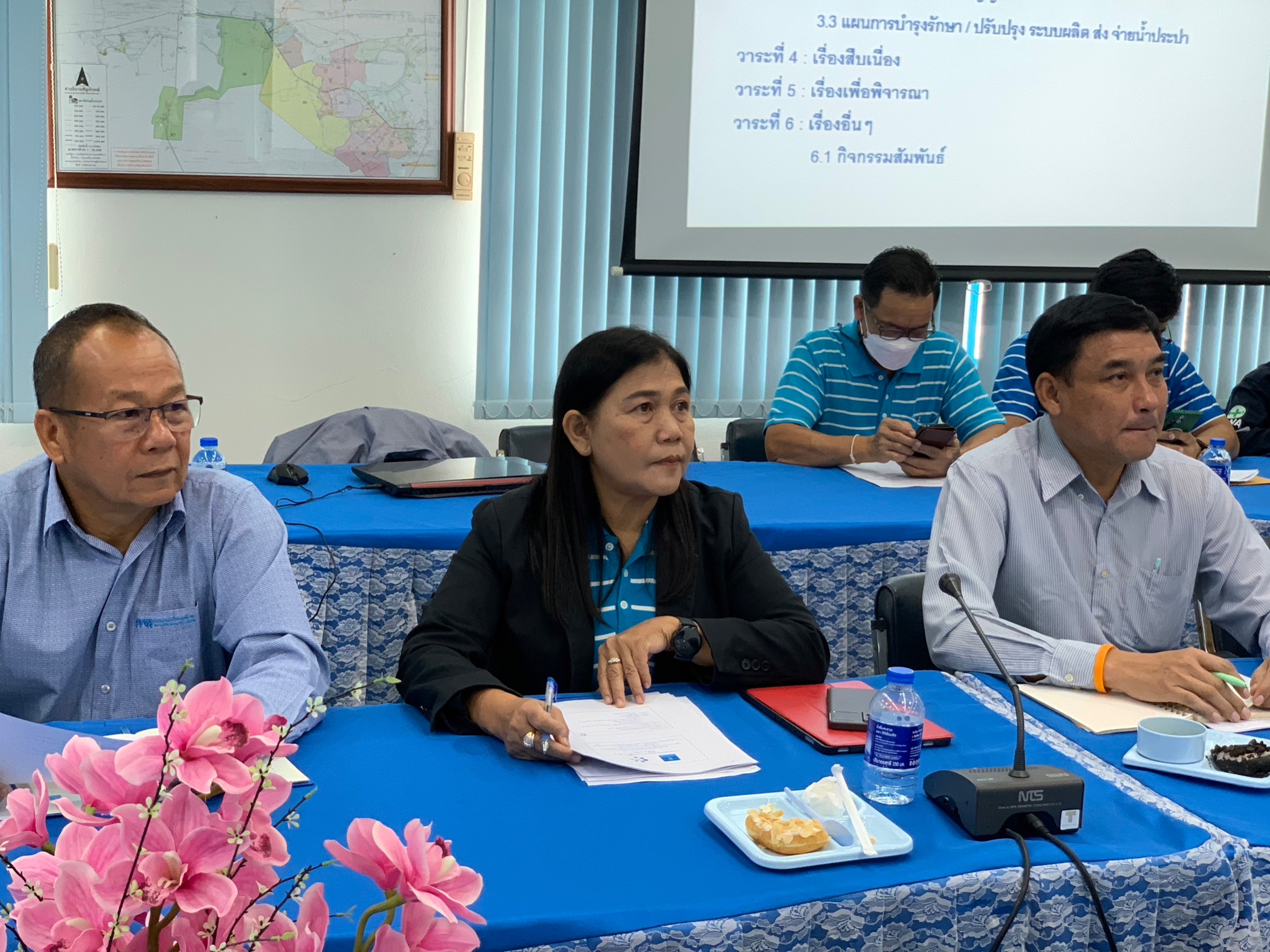 กปภ.สาขาอ้อมน้อย เข้าร่วมประชุมกับบริษัท ทีทีดับบลิว จำกัด (มหาชน) เรื่อง การประสานงานระหว่างผู้ซื้อกับผู้ขาย ครั้งที่ 2/2566 ตามสัญญางานให้เอกชนผลิตน้ำประปาเพื่อขายให้แก่ กปภ. ในพื้นที่ จ.นครปฐม-สมุทรสาคร