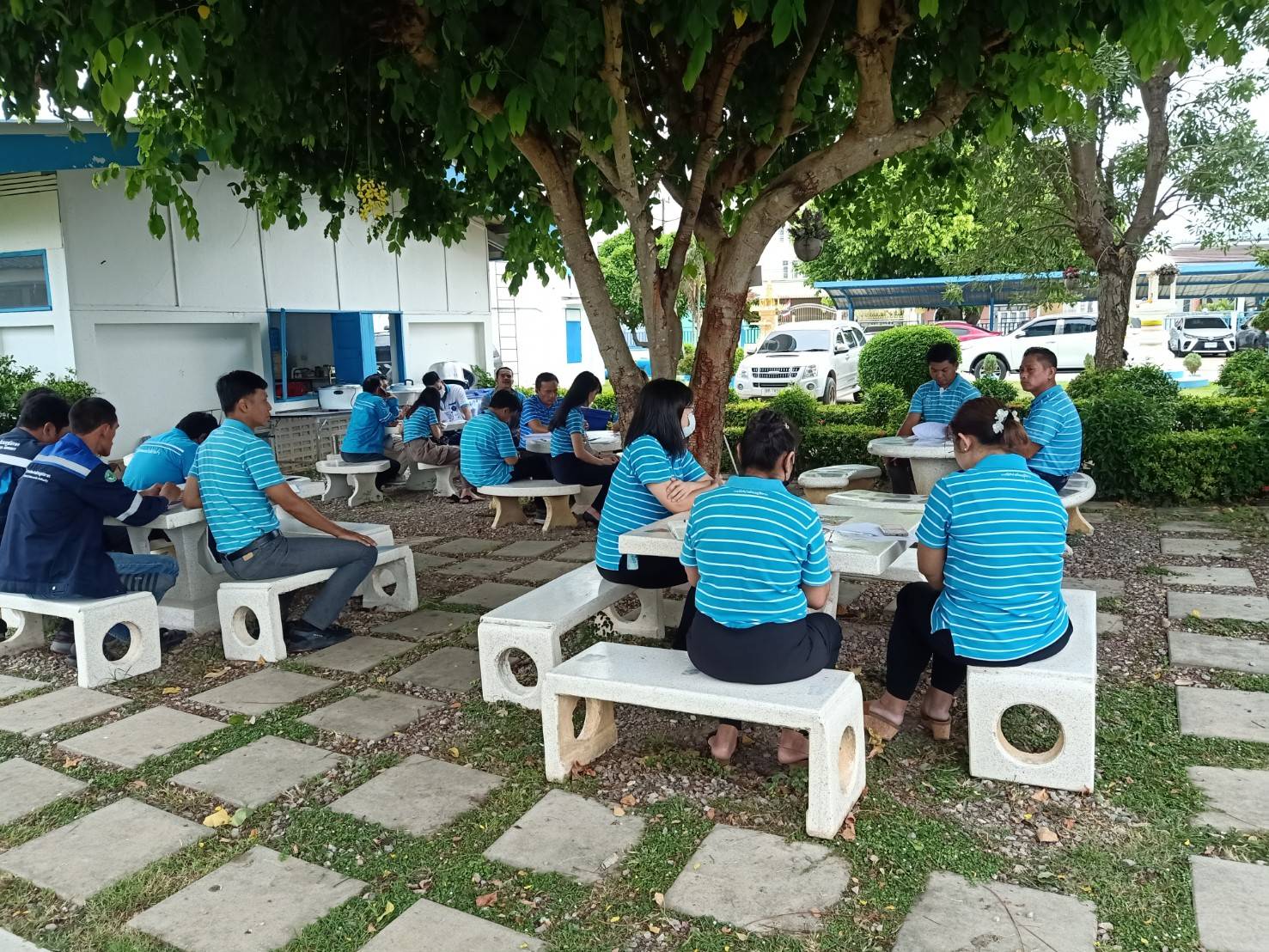 กปภ.สาขาปราณบุรี จัดกิจกรรมMorning Talk ประจำเดือนกรกฎาคม 2566 ตามแผนกิจกรรมสร้างระบบและส่งเสริมความผูกพัน ตามยุทธศาสตร์