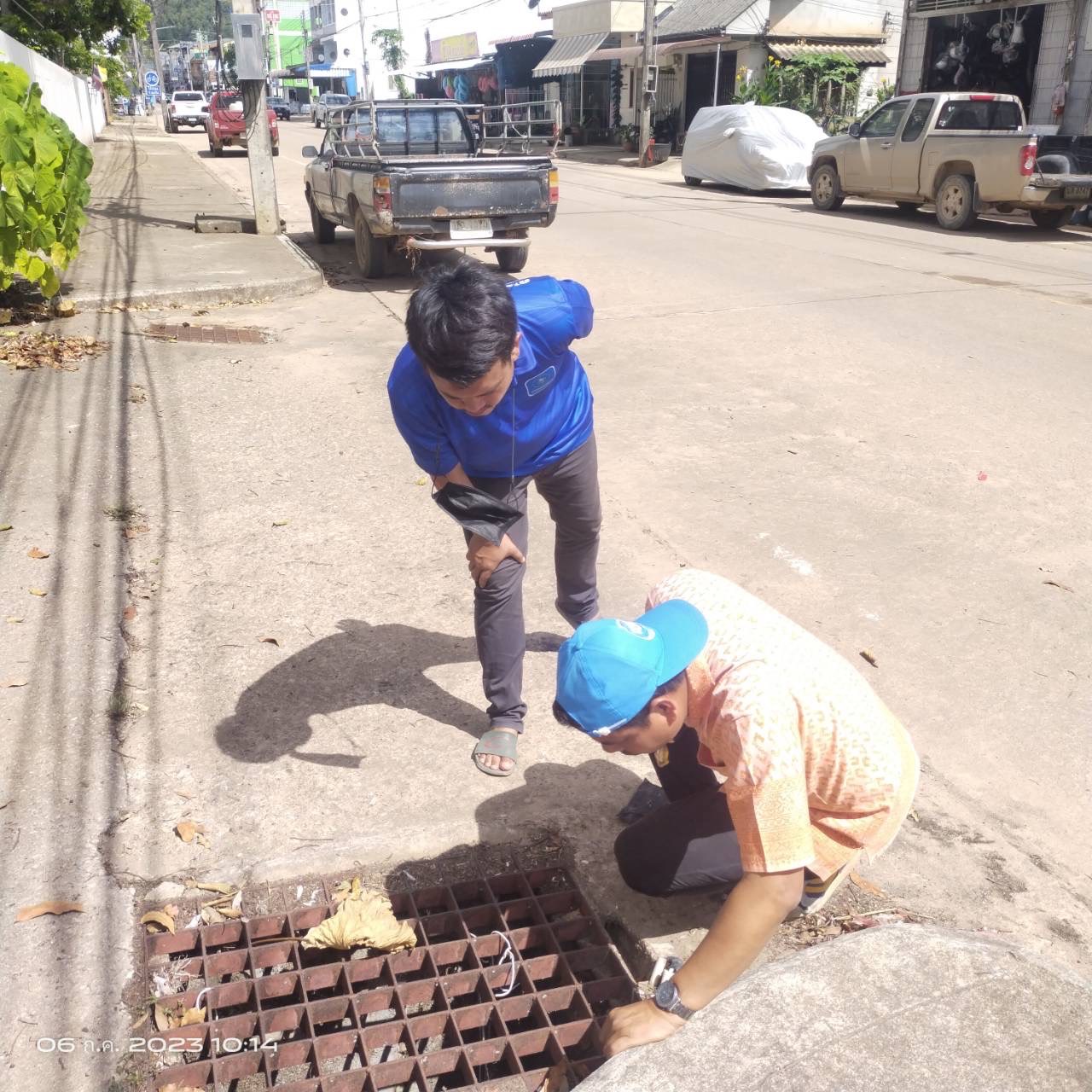 การประปาส่วนภูมิภาคสาขาท่าแซะ ดำเนินการตามแผนลดน้ำสูญเสีย&#8203; บริเวณเขตพื้นที่จำหน่ายน้ำปะทิว ต.ชุมโค อ.ปะทิว จ.ชุมพร เพื่อแก้ปัญหาน้ำสูญเสีย