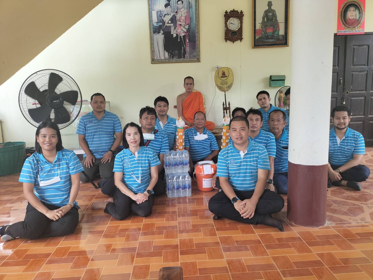 กปภ.สาขาพิษณุโลก จัดกิจกรรมถวายเทียนพรรษา เนื่องในวันเข้าพรรษา