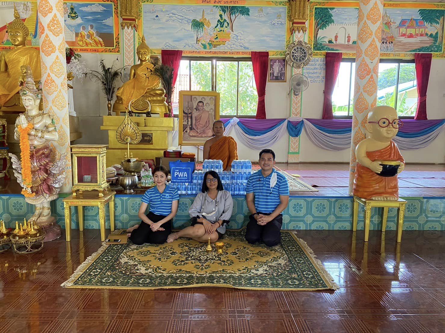 กปภ.สาขาขอนแก่น(พ) ลงพื้นที่ให้บริการลูกค้าเพื่ออำนวยความสะดวกและให้ข้อมูลในการขอติดตั้งมาตรวัดน้ำใหม่