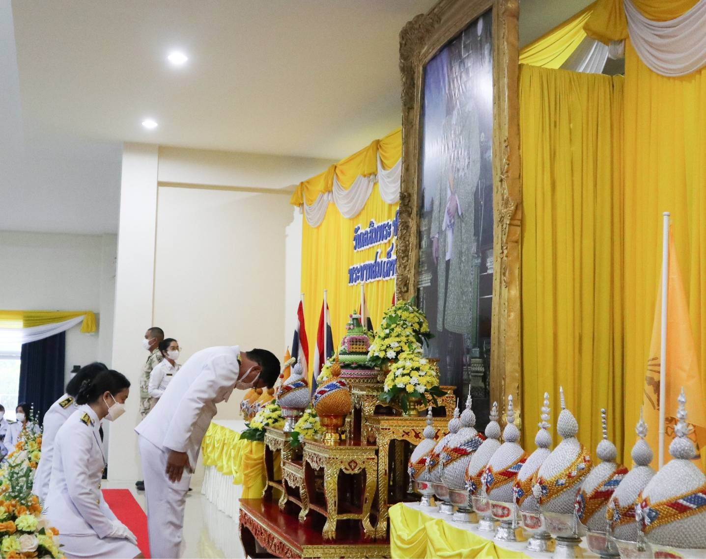 กปภ.บ้านฉาง ร่วมจุดเทียนชัยถวายพระพร วันเฉลิมพระชนมพรรษา 28 กรกฎาคม 2566