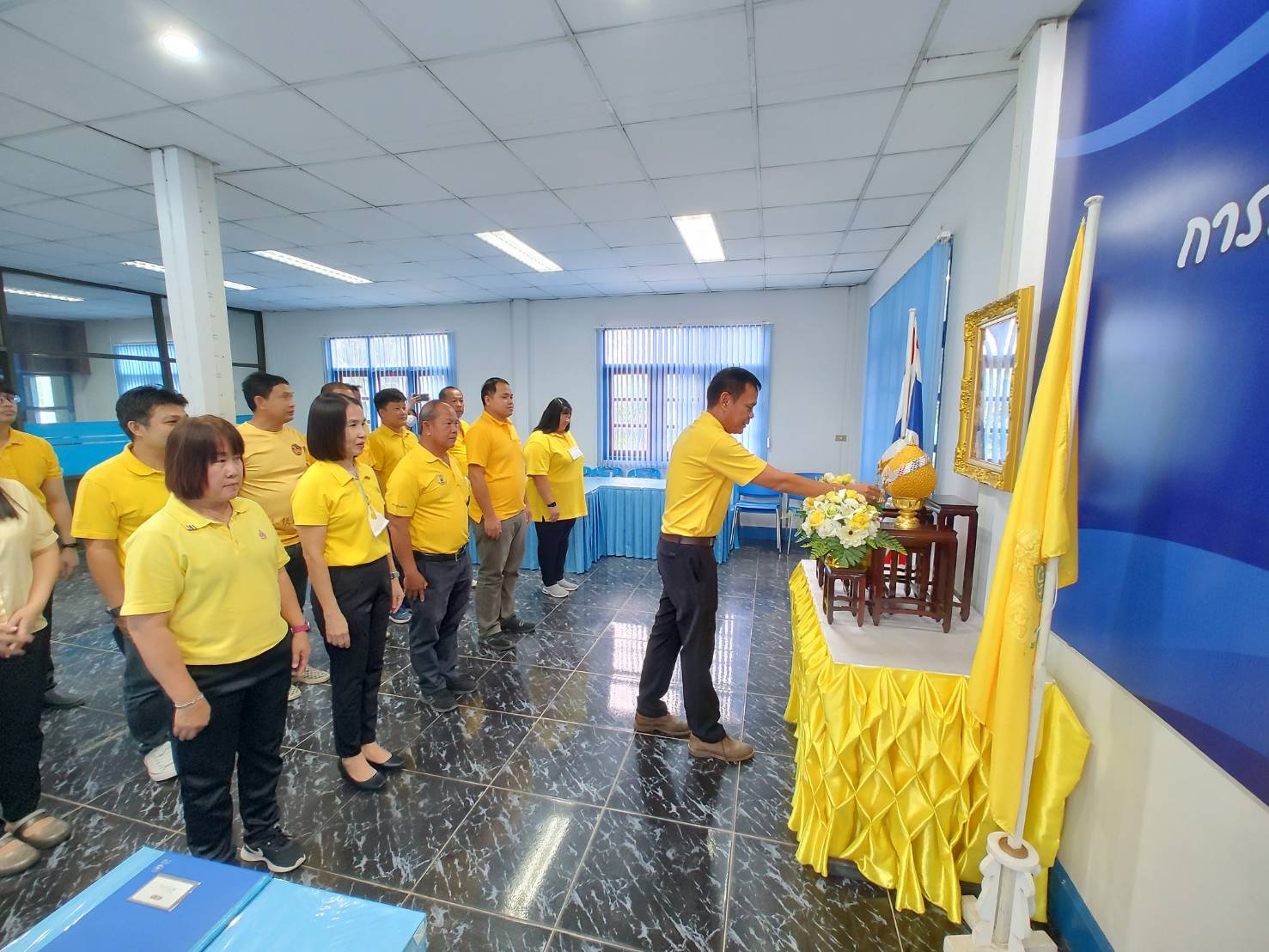 การประปาส่วนภูมิภาคสาขาพิษณุโลก จัดพิธีถวายสัตย์ปฏิญาณเพื่อเป็นข้าราชการที่ดีและพลังของแผ่นดิน ประจำปี 2566