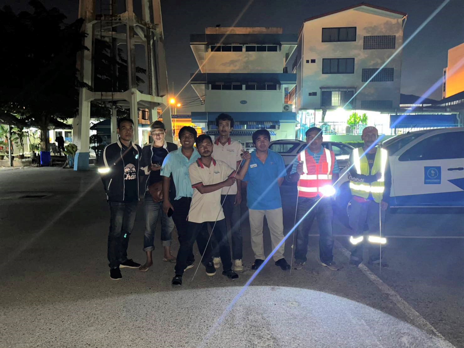 กปภ.สาขาระยอง ร่วมกับ บริษัท ยูยูฯ ดำเนินการหาน้ำสูญเสียเชิงรุก