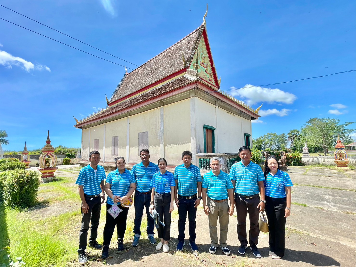 กปภ.สาขาสงขลา จัดกิจกรรมทำบุญถวายสังฆทานและถวายสีทาอุโบสถวัดอินทราวาส เนื่องในโอกาสวันเฉลิมพระชนมพรรษาสมเด็จพระนางเจ้าสิริกิติ์ พระบรมราชินีนาถ พระบรมราชชนนีพันปีหลวง 12 สิงหาคม 2566