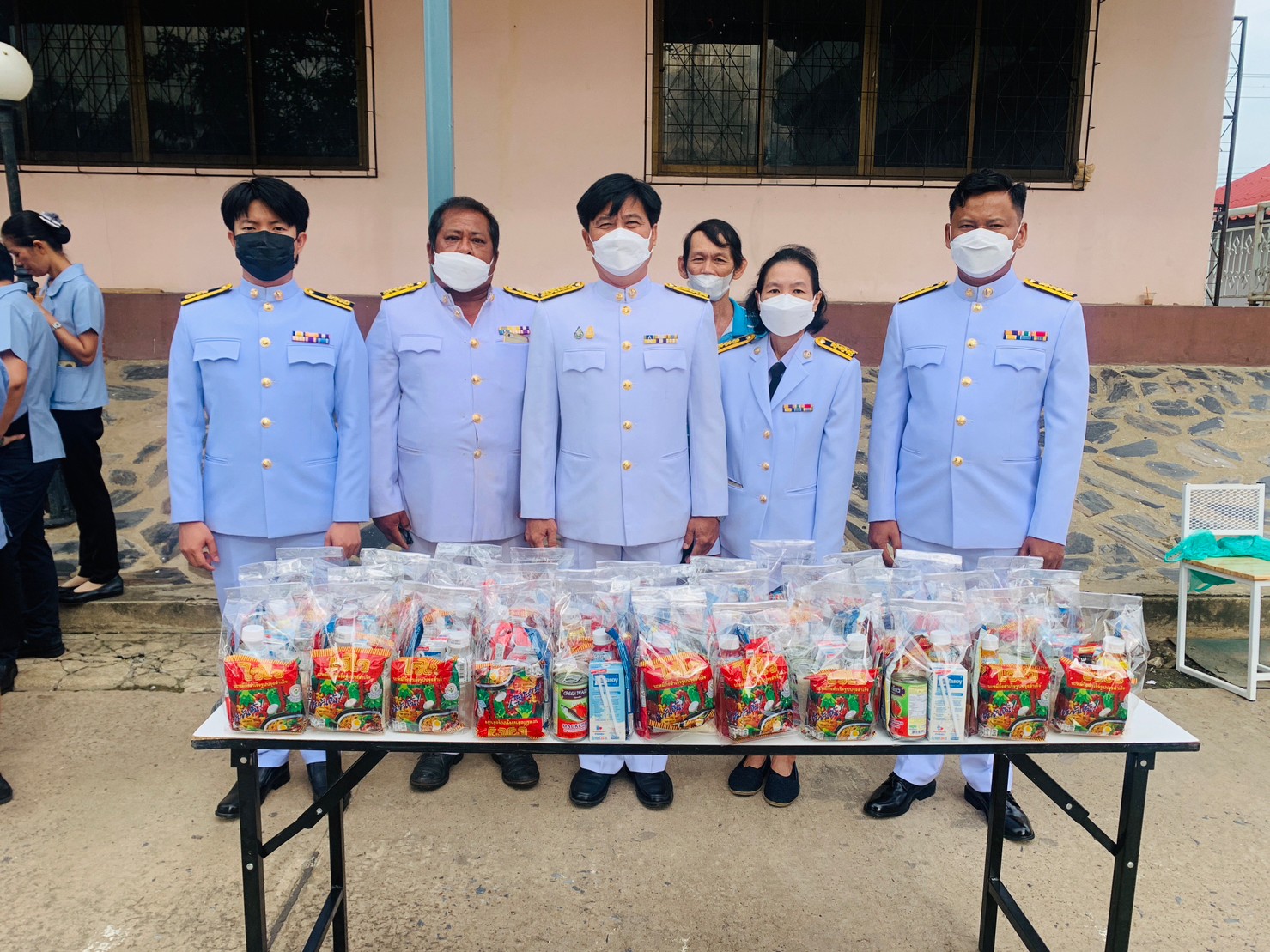 การประปาส่วนภูมิภาคสาขาตะพานหิน เข้าร่วมพิธีทำบุญตักบาตรถวายพระราชกุศล เนื่องในโอกาสมหามงคลเฉลิมพระชนมพรรษา 12 สิงหาคม 2566